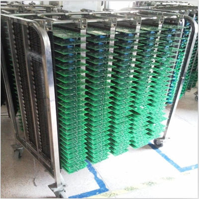 Best price SMT Shelf ESD PCB Storage Trolley Cart For Eletronic Factory