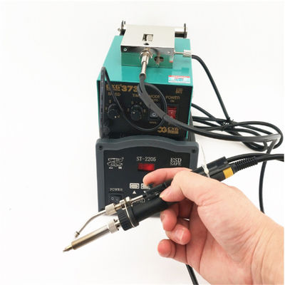 Factory price Supply digital SMD soldering desoldering hot air gun hot air rework soldering iron station