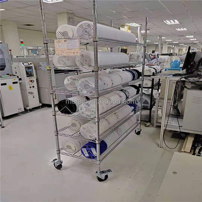 esd smt reel storage cart SMT Reel Trolley/PCB Protection Device ESD Storage Trolley Rack/ESD SMT Reel Shelving Trolley for sale