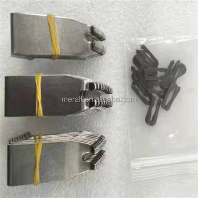 Wave Soldering Titanium Finger  L or V type titanium claw transport chain claw Tin furnace accessories