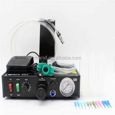 Pneumatic glue dispenser machine semin automatic gule dispenser 983 epoxy resin liquid dispensing machine