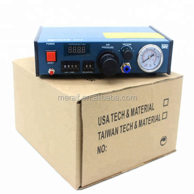 Pneumatic glue dispenser machine semin automatic gule dispenser 983 epoxy resin liquid dispensing machine