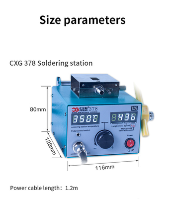 Best price  automatically tin solder feeder soldering tool CXG378 soldering station