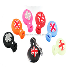 Jacket Holder Silicone Car Key Fob Remote Cover Case Silicone Key Case Cover For BMW Mini Cooper Remote Key Fob Holder