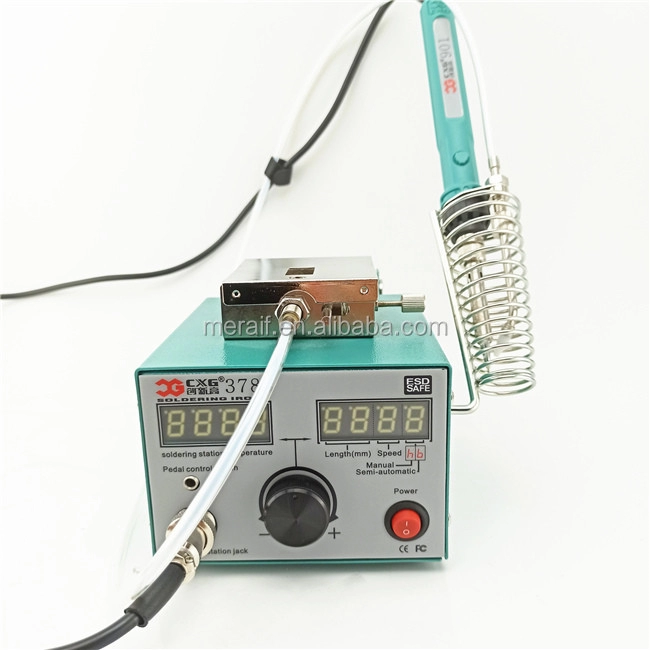 Wholesale Automatic tin feeder soldering station CXG378 80W