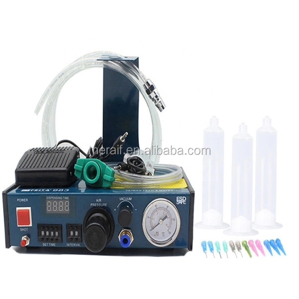 983 Semi Automatic Glue Dispenser machine Solder Paste Liquid Dispensing Machine,solder paste dispenser