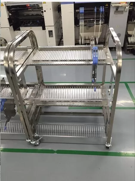 Feeder storage cart smt feeder cart for JUKI SMT device Smt electric feeder cart for JUKI
