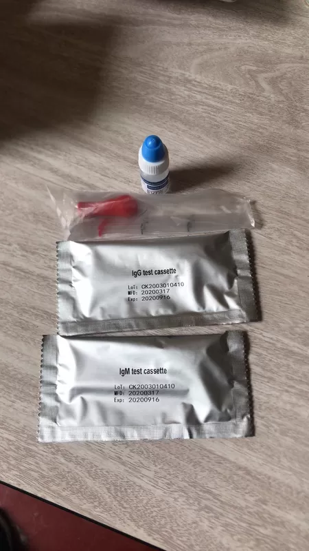 Human Coronavirus Disease Detection Device COVID-19 Rapid Test Kit for New Corona Virus Coronavirus AgG/AgM Test kit/cas