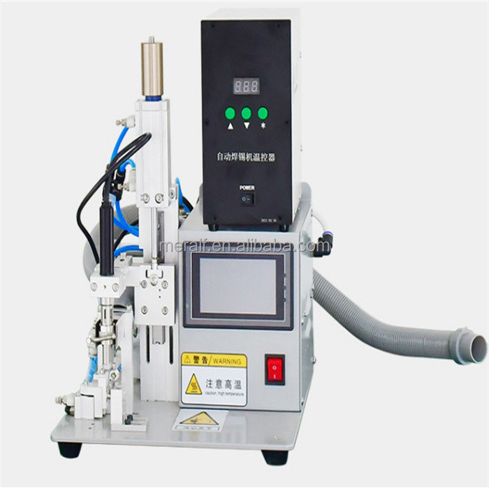 Semiautomatic switch connecting wire soldering equipment Micro switch