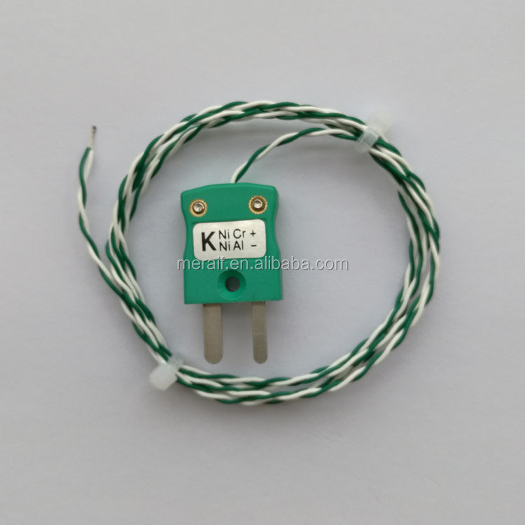Thermal profile PFA high temperature stand omega k type thermocouple