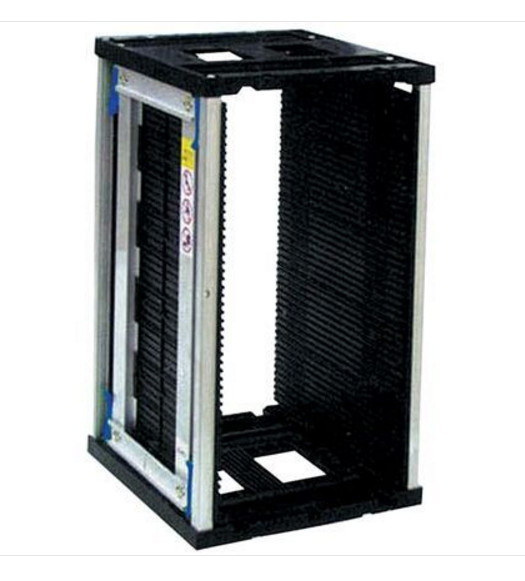 Screw Adjustable SMT PCB ESD Magazine Rack , Precision ESD Storage Racks Fully conductive, 120 C into the oven pcb stora