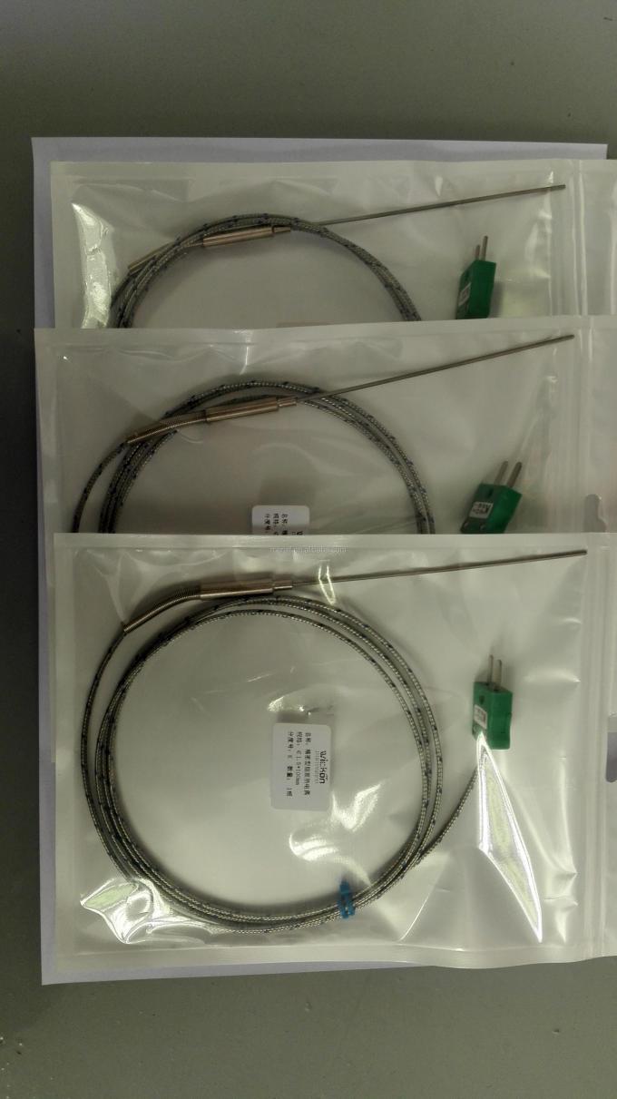 Thermal profile PFA high temperature stand omega k type thermocouple