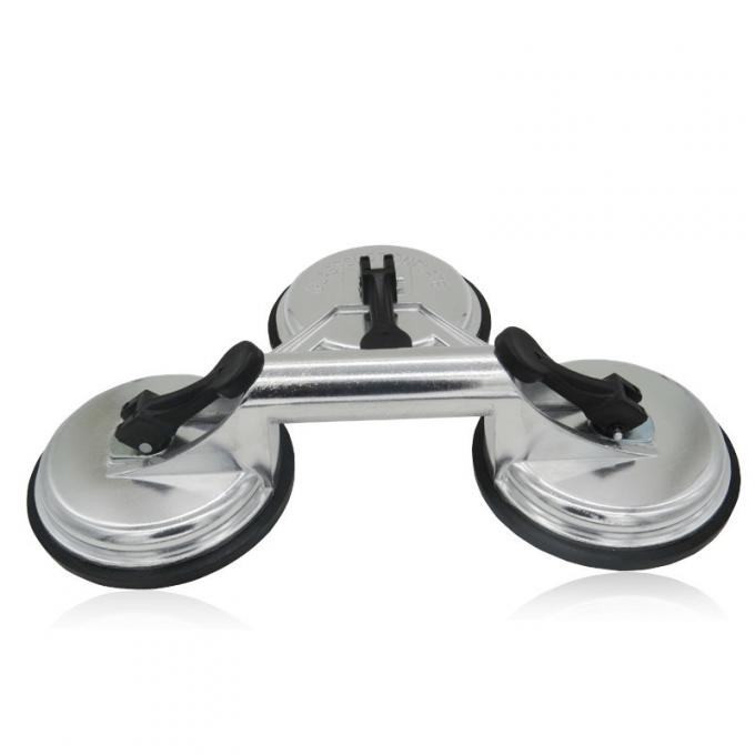 factory supply heavy duty aluminum alloy glass sucker two claws suction